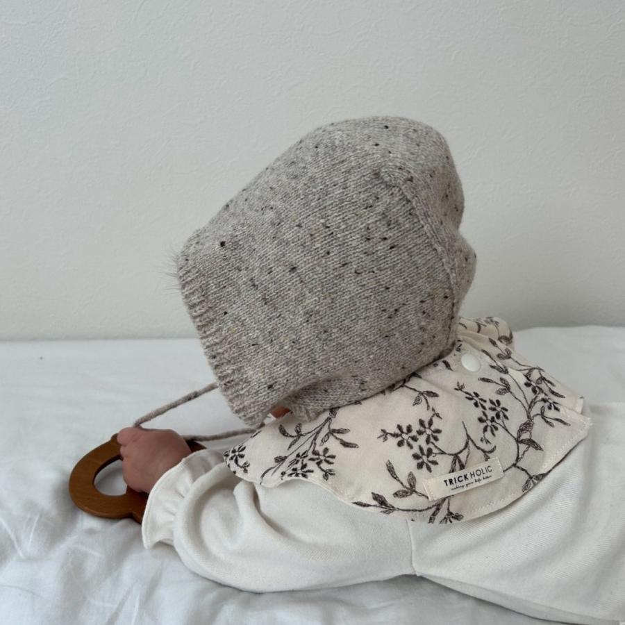 【7/8 20時~入荷】】【2点までネコポス可】new cotton bib(garden flower / vintage flower)TRICK HOLIC