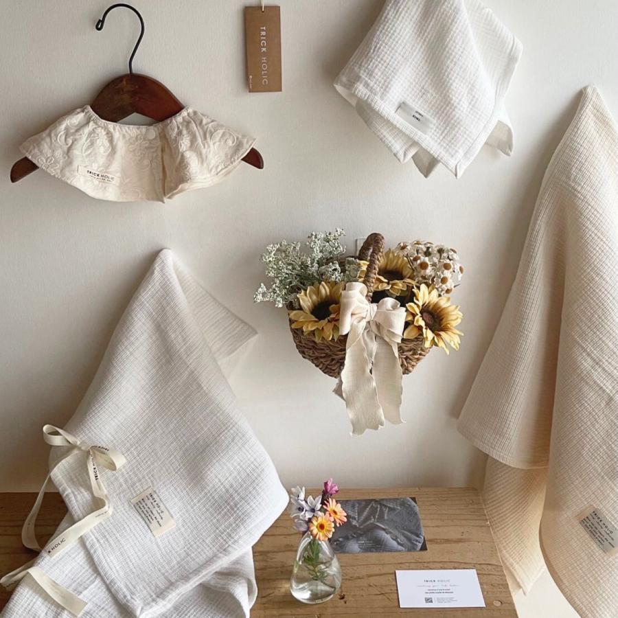 《OUTLET》【2点までネコポス可】cotton bib(garden flower / vintage flower)