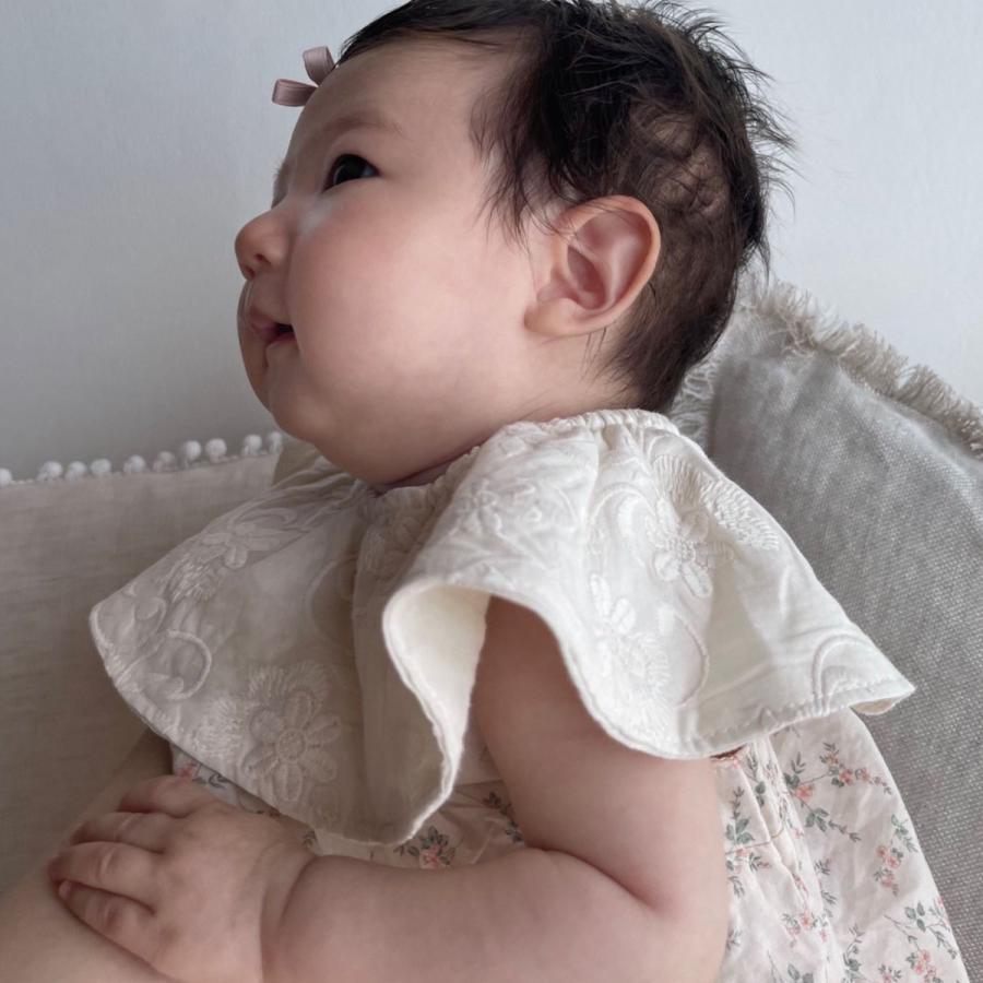 【7/8 20時~入荷】】【2点までネコポス可】new cotton bib(garden flower / vintage flower)TRICK HOLIC