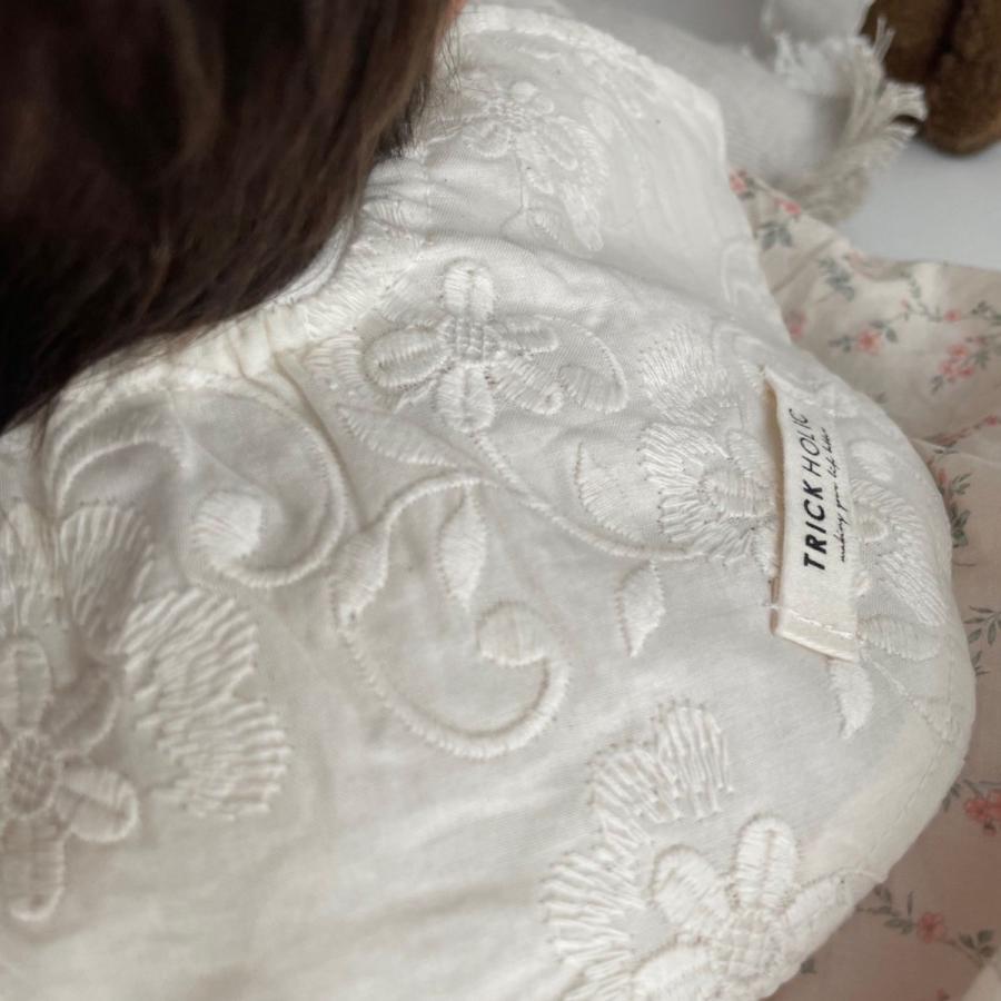 【7/8 20時~入荷】】【2点までネコポス可】new cotton bib(garden flower / vintage flower)TRICK HOLIC