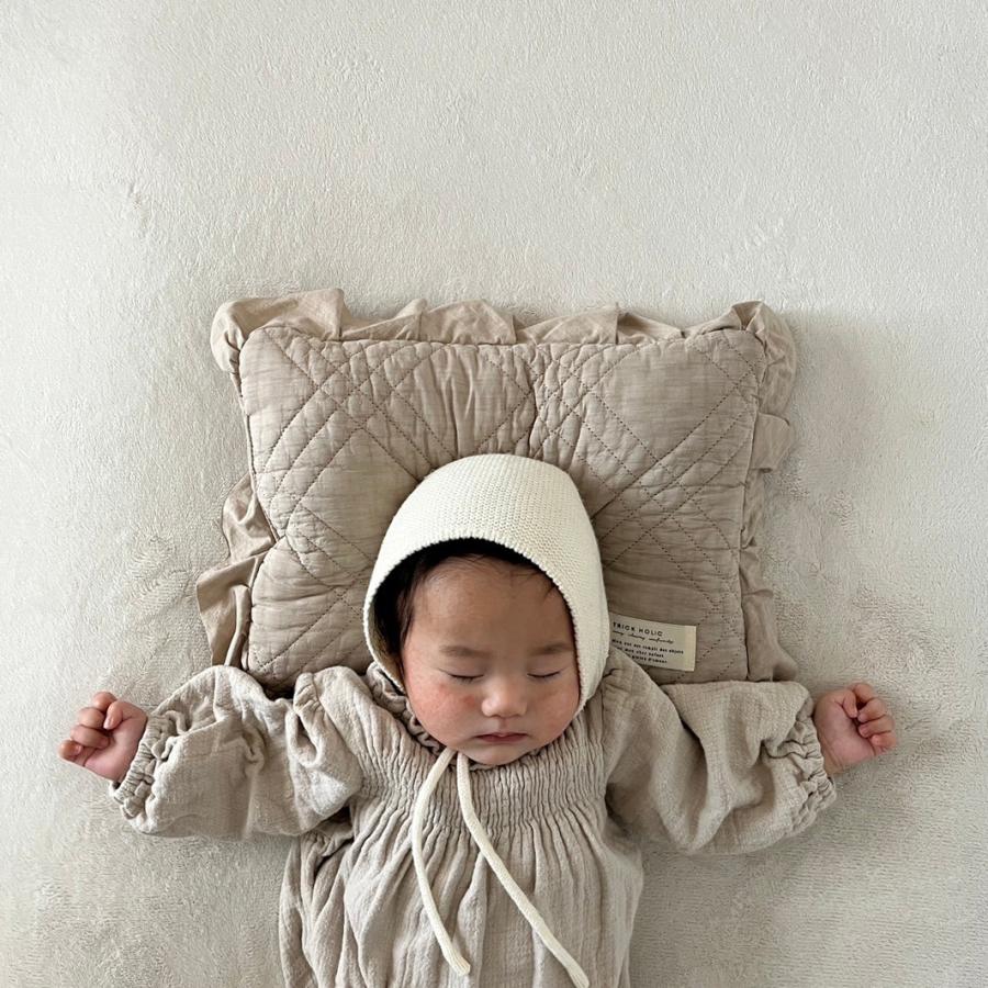 【10/1 PM4時頃再入荷】french frill pillow 21*35cm