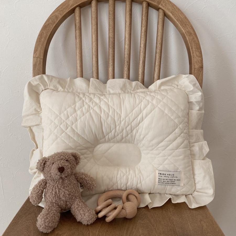 【10/1 PM4時頃再入荷】french frill pillow 21*35cm