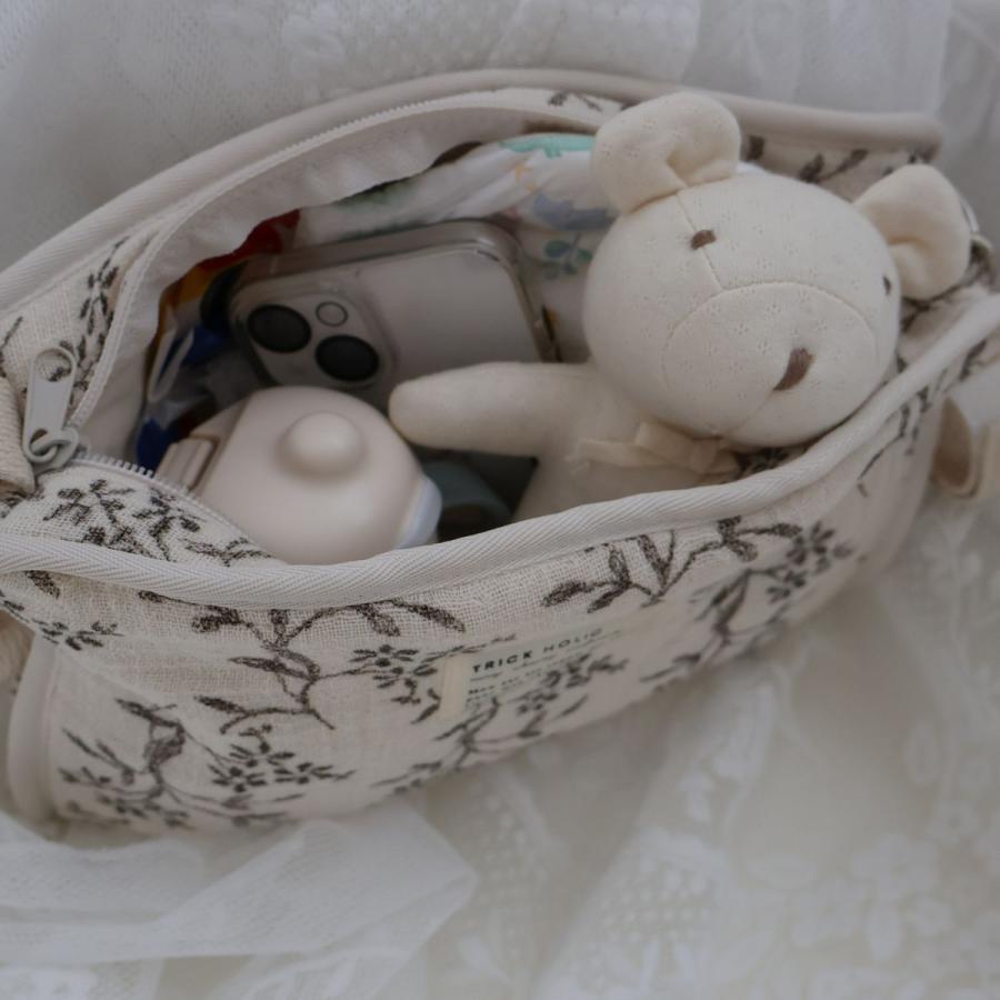 new Hanging pouch garden flower / vintage flower