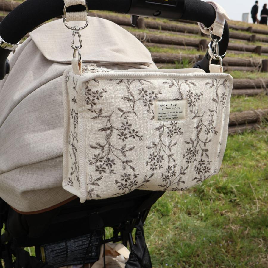 new Hanging pouch garden flower / vintage flower