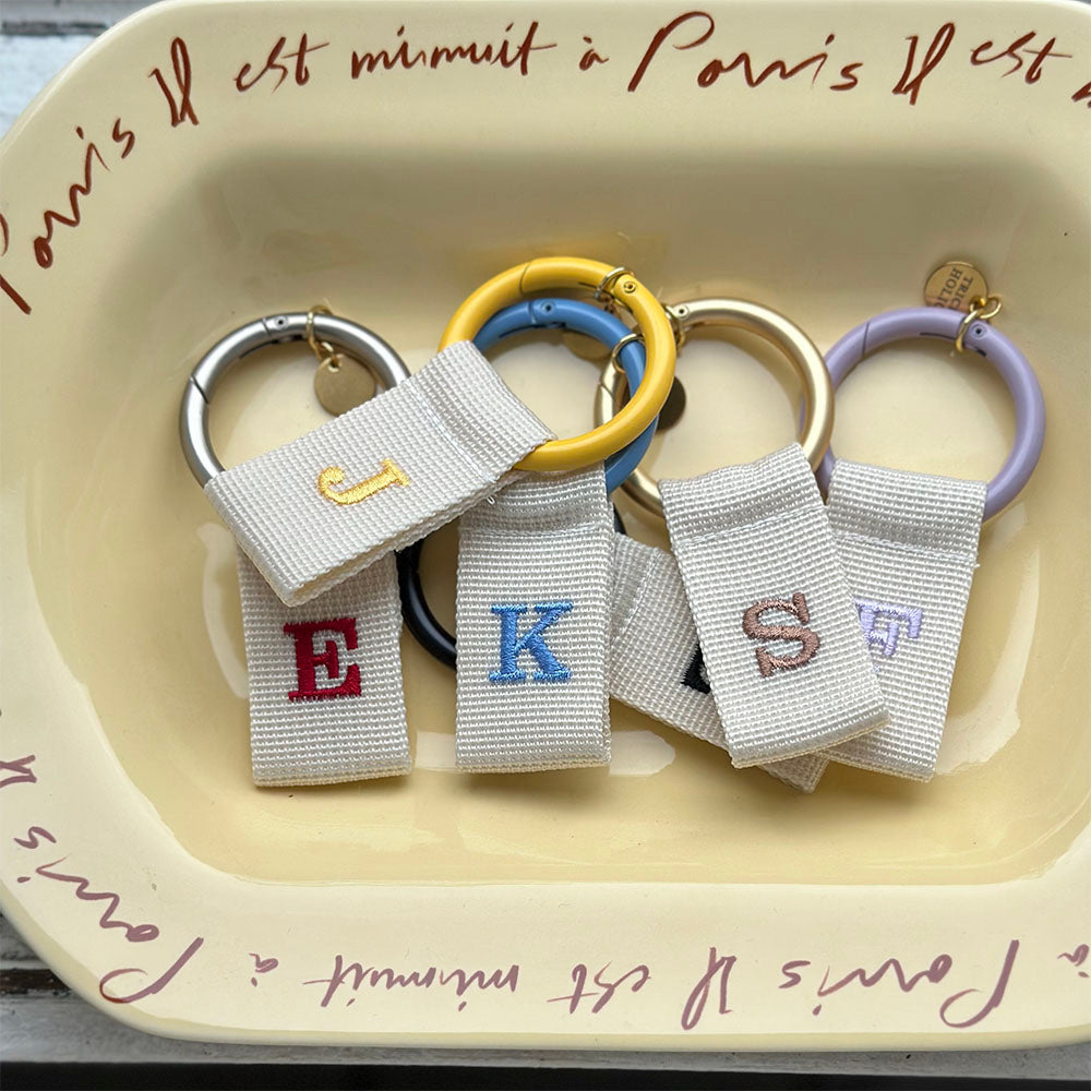 【再販 9/27, 20時~】INITIAL NAME TAG ※メール便可