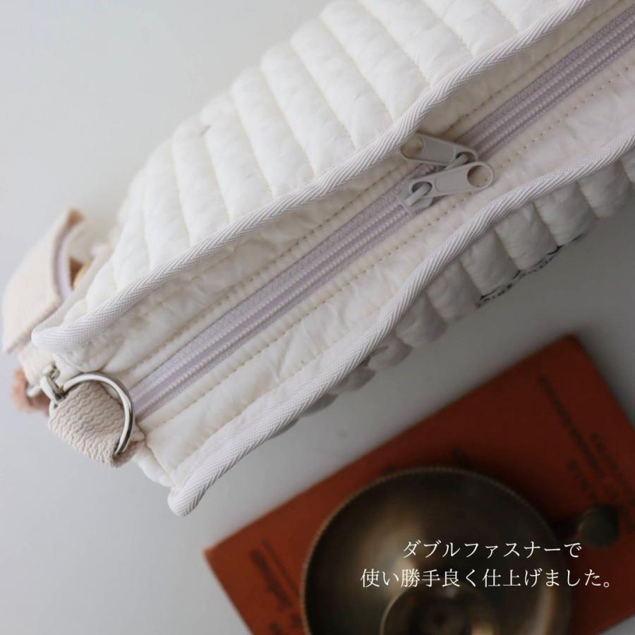 new Hanging pouch Diaper pouch ribbon embroidery (2 colors)