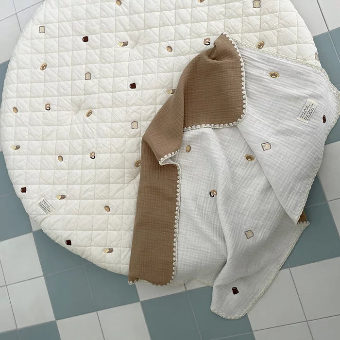 【10/4 PM4時頃再入荷】round rug - pastry -