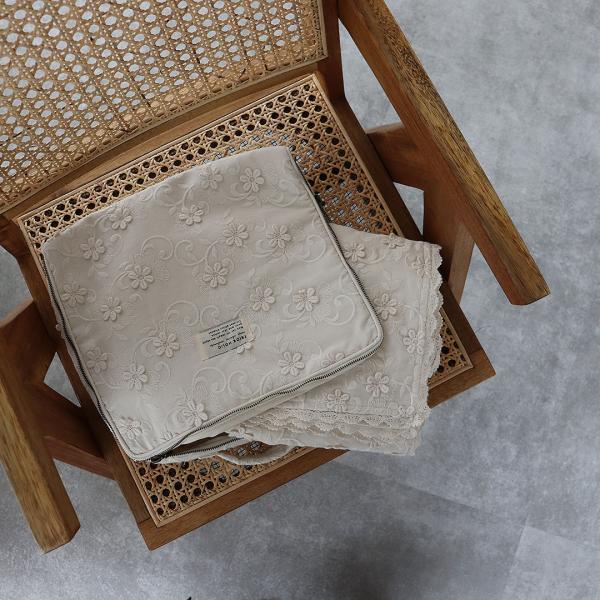 《OUTLET》garden flower blanket - L size -
