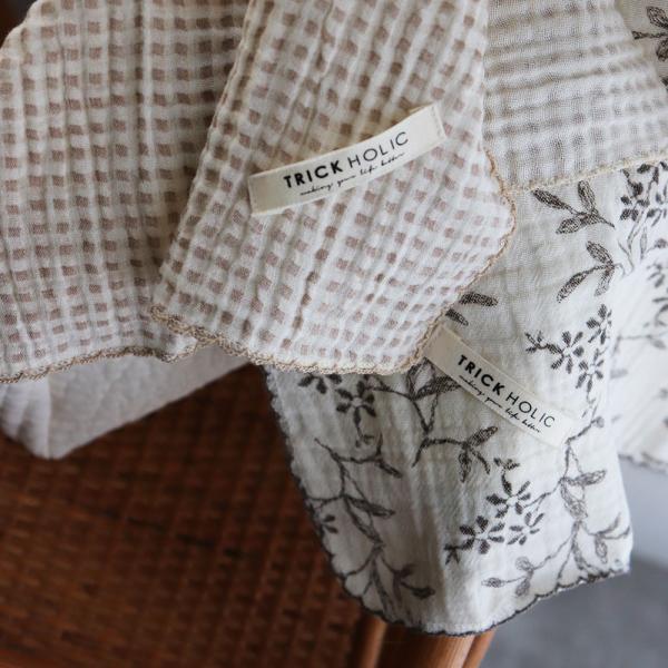 《OUTLET》Some fabric defects etc. gauze handkerchief