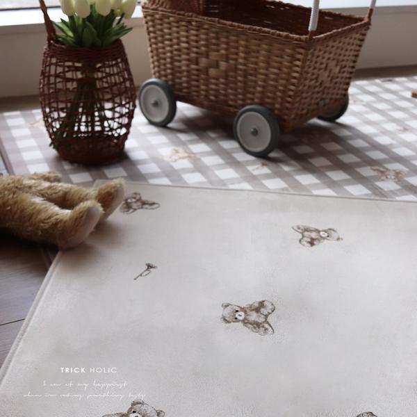 antique bear rug