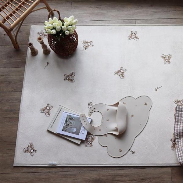 antique bear rug