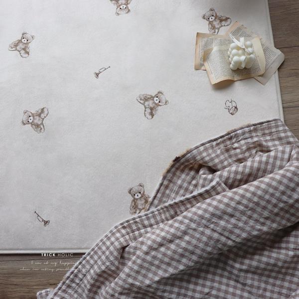 antique bear rug