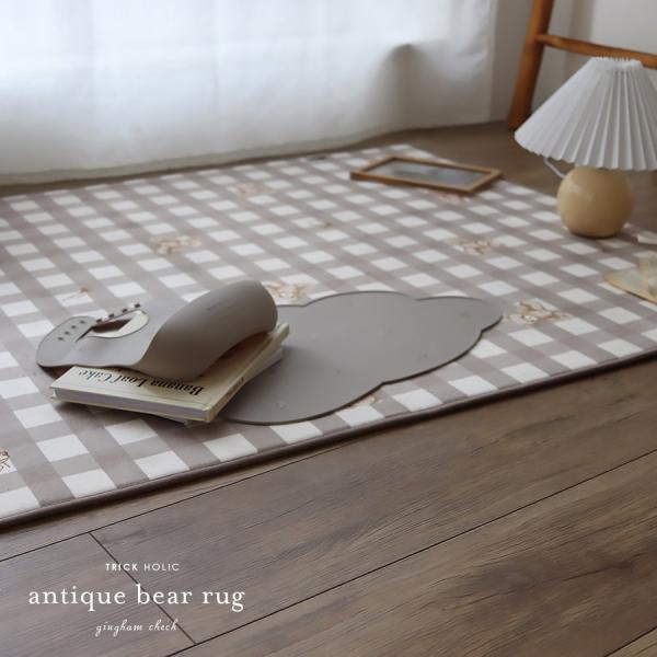 antique bear rug