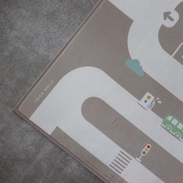 《OUTLET 1/15 (Wed), 20:00-1/20 (Mon)》ROAD RUG (2 colors) Approx. 110 x 150 cm Road mat Mat Rug Compatible with hot carpet and floor heating Trick Holic