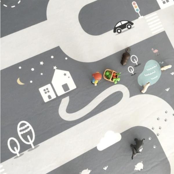 《OUTLET 1/15 (Wed), 20:00-1/20 (Mon)》ROAD RUG (2 colors) Approx. 110 x 150 cm Road mat Mat Rug Compatible with hot carpet and floor heating Trick Holic