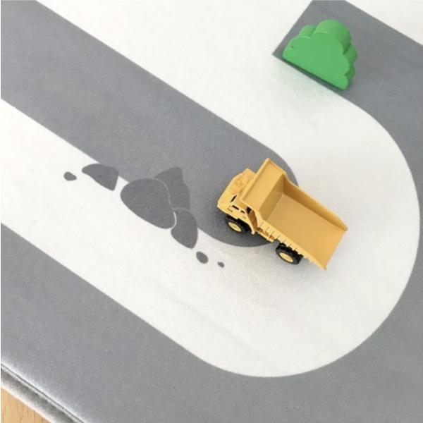 《OUTLET 1/15 (Wed), 20:00-1/20 (Mon)》ROAD RUG (2 colors) Approx. 110 x 150 cm Road mat Mat Rug Compatible with hot carpet and floor heating Trick Holic