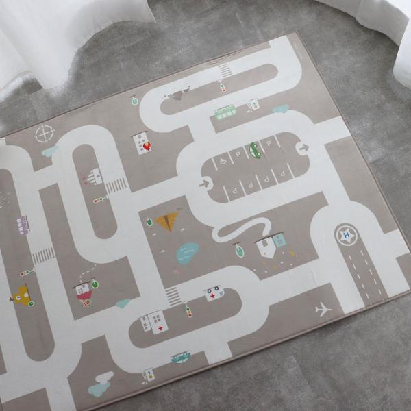 《OUTLET 1/15 (Wed), 20:00-1/20 (Mon)》ROAD RUG (2 colors) Approx. 110 x 150 cm Road mat Mat Rug Compatible with hot carpet and floor heating Trick Holic