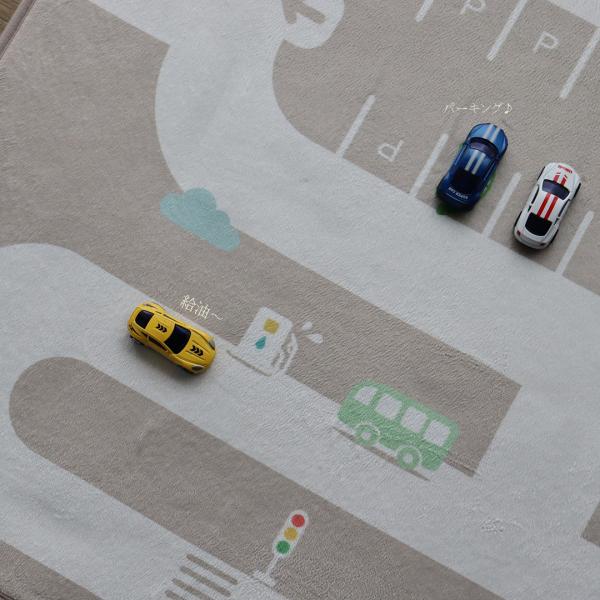 《OUTLET 1/15 (Wed), 20:00-1/20 (Mon)》ROAD RUG (2 colors) Approx. 110 x 150 cm Road mat Mat Rug Compatible with hot carpet and floor heating Trick Holic
