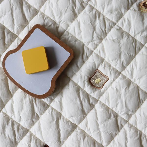 《OUTLET》pastry ラウンドラグ 刺繍 ラグマット