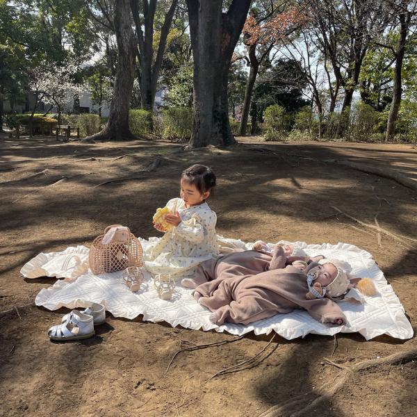 《OUTLET 3/24, 20시~3/27》picnic mat(약 95×145 cm) 트릭 홀릭 오리지널 디자인 레저 시트