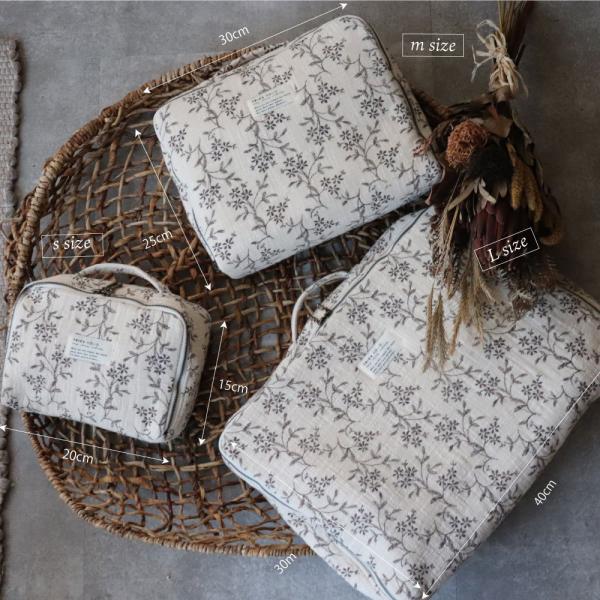 《OUTLET 3/24, 20시~3/27》quilting trunk bag 퀼팅 트렁크 백 S 사이즈 기저귀 케이스 기저귀 가방 트릭 홀릭