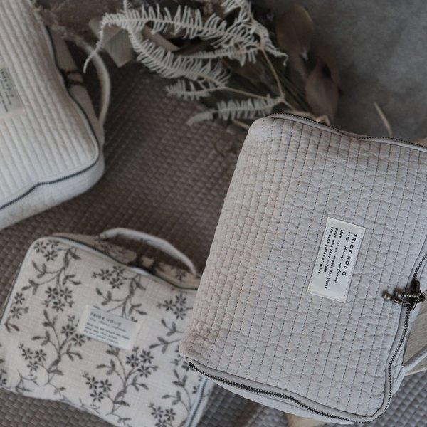《OUTLET 3/24, 20시~3/27》quilting trunk bag 퀼팅 트렁크 백 S 사이즈 기저귀 케이스 기저귀 가방 트릭 홀릭