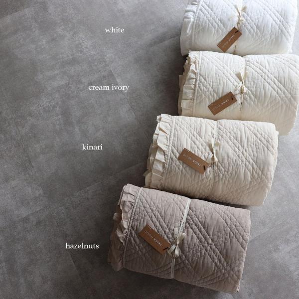《OUTLET》中綿増量 french frill quilt ibul 中綿プラス(約150×200cm)