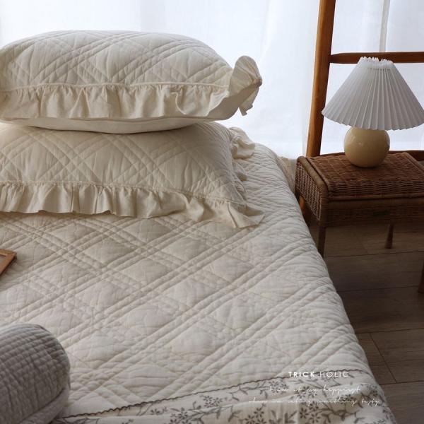 《OUTLET》中綿増量 french frill quilt ibul 中綿プラス(約150×200cm)