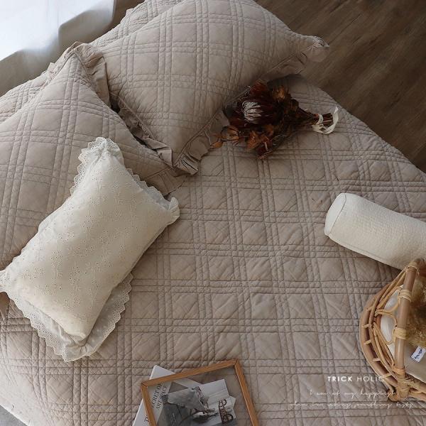 《OUTLET》中綿増量 french frill quilt ibul 中綿プラス(約150×200cm)