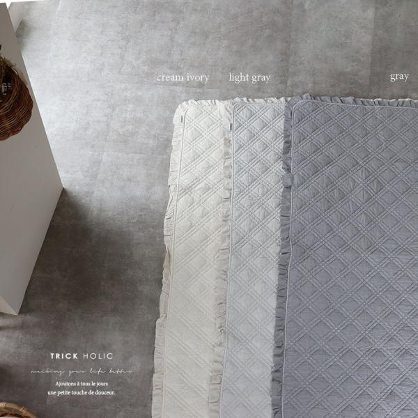 《OUTLET》中綿増量 french frill quilt ibul 中綿プラス(約180×180cm)
