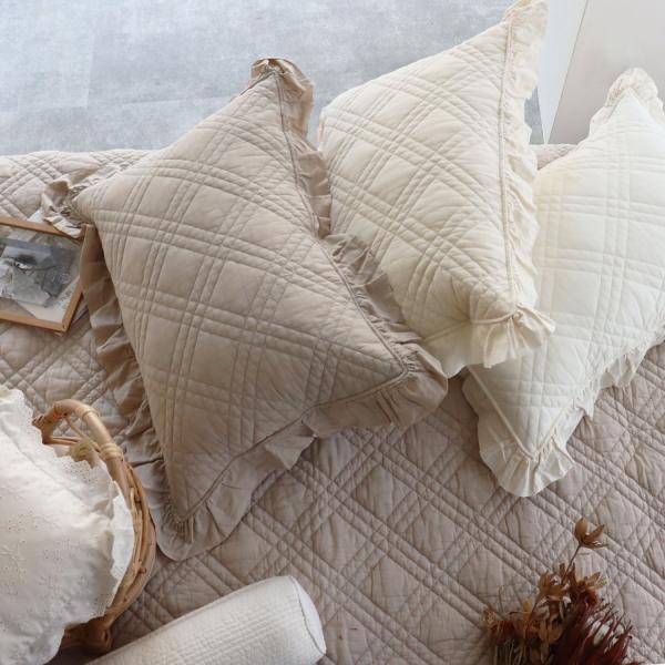 《OUTLET 3/24, 20시~3/27》 안솜 증량 french frill quilt ibul 안솜 플러스 벚꽃 커버(약 40×60 cm) 트릭 홀릭 오리지널 디자인