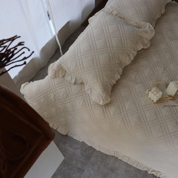 《OUTLET 3/24, 20시~3/27》 안솜 증량 french frill quilt ibul 안솜 플러스 벚꽃 커버(약 40×60 cm) 트릭 홀릭 오리지널 디자인