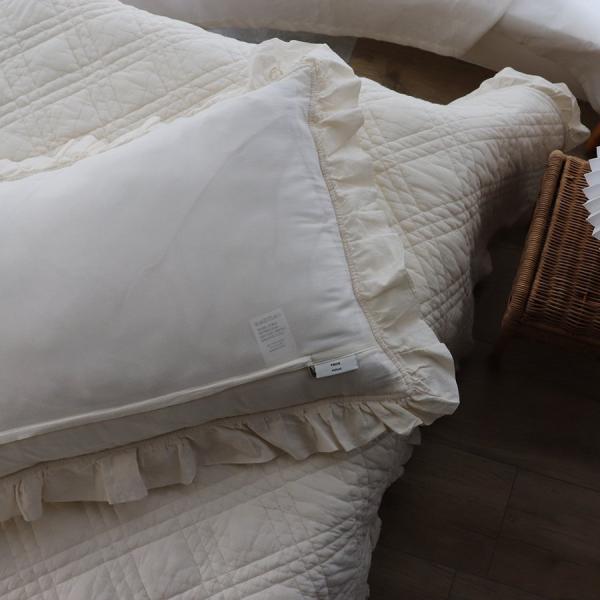 《OUTLET 3/24, 20시~3/27》 안솜 증량 french frill quilt ibul 안솜 플러스 벚꽃 커버(약 40×60 cm) 트릭 홀릭 오리지널 디자인
