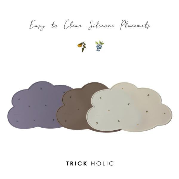 《OUTLET 3/24, 20시~3/27》TRICK HOLIC Silicone mat fruits basket 식사 매트 실리콘 매트