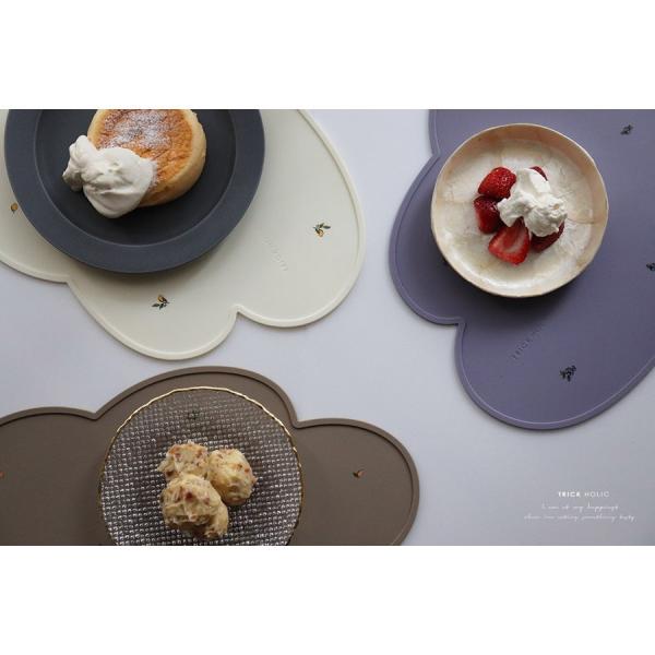 《OUTLET 3/24, 20시~3/27》TRICK HOLIC Silicone mat fruits basket 식사 매트 실리콘 매트