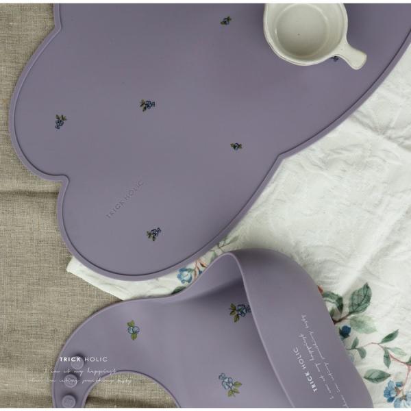 《OUTLET 3/24, 20시~3/27》TRICK HOLIC Silicone mat fruits basket 식사 매트 실리콘 매트