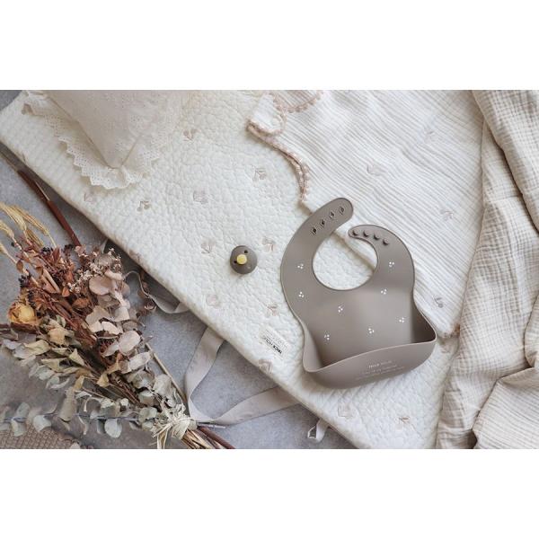 《OUTLET 3/24, 20시~3/27》Silicon bib cherry 트릭 홀릭 TRICKHOLIC 소재의 스레 일부 제조시의 얼룩 등 식사 앞치마 실리콘 비브