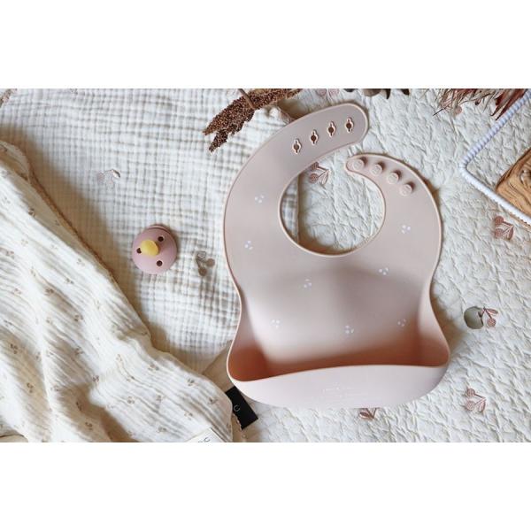 《OUTLET 3/24, 20시~3/27》Silicon bib cherry 트릭 홀릭 TRICKHOLIC 소재의 스레 일부 제조시의 얼룩 등 식사 앞치마 실리콘 비브