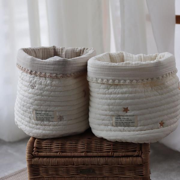 cotton quilting basket - S size -
