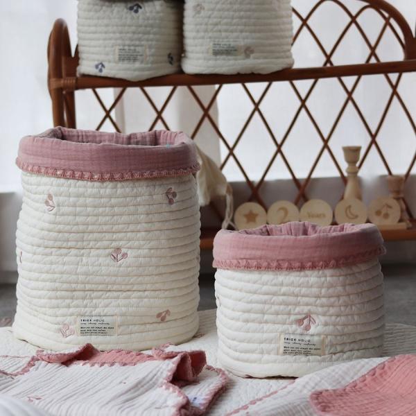 cotton quilting basket - S size -