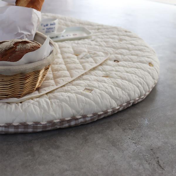 【10/4 PM4時頃再入荷】round rug - pastry -