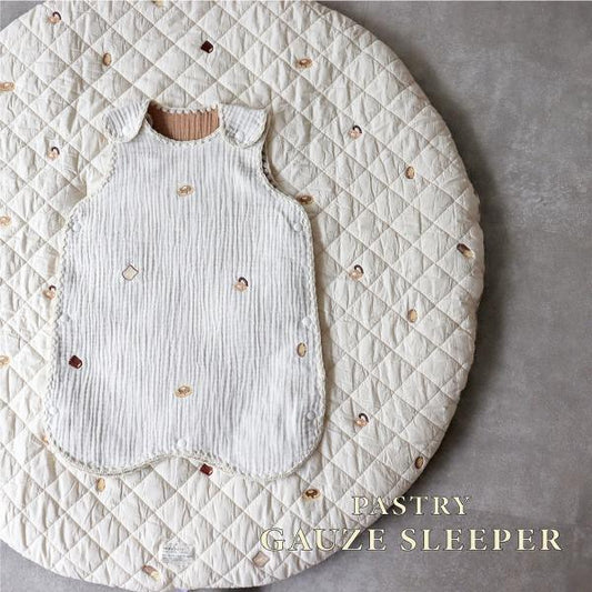 6 layer gauze sleeper - pastry -
