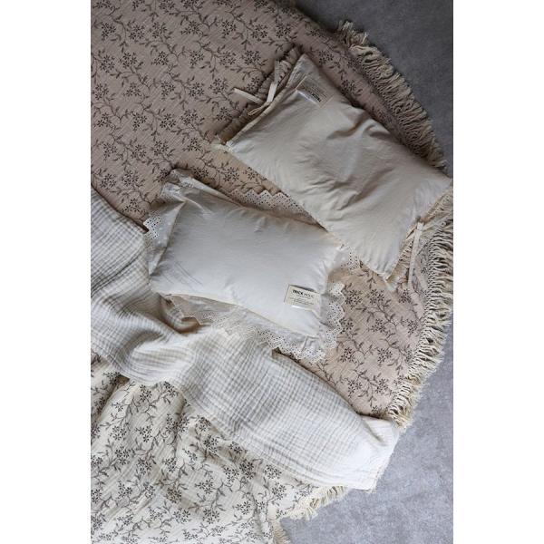 ribbon vintage lace pillow (cover+ inner cushion)