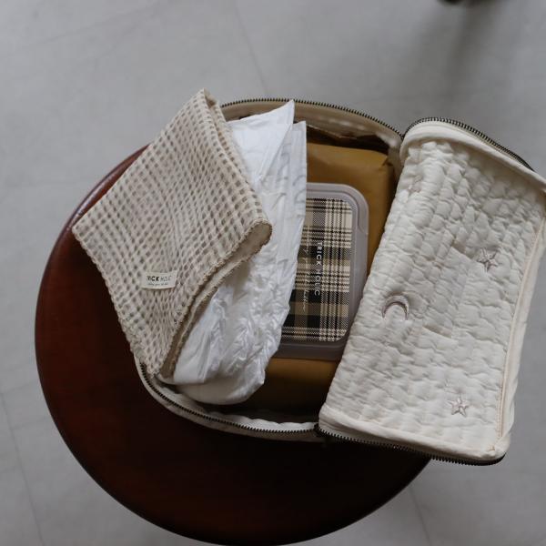 embroidery quilting trunk bag - s size -