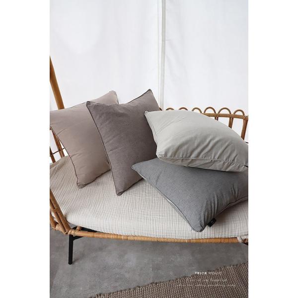 【SALE】simple cushion cover ※メール便可