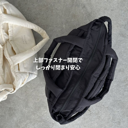 [3/27 오전 11시 전후 재재재재입고] new malrun malrun big tote ivory /black