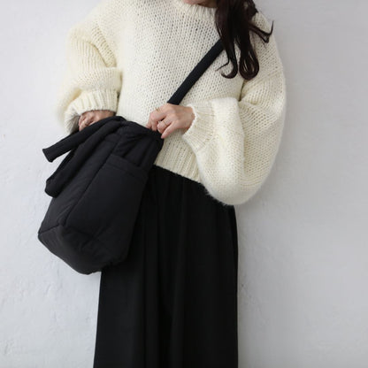 [3/27 오전 11시 전후 재재재재입고] new malrun malrun big tote ivory /black