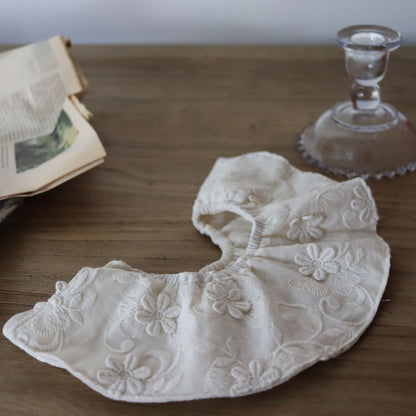 【11/20 20時～再入荷】【2点までネコポス可】new cotton bib（garden flower / vintage flower）TRICK HOLIC