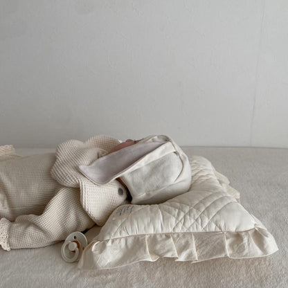 《OUTLET》french frill pillow 21*35cm