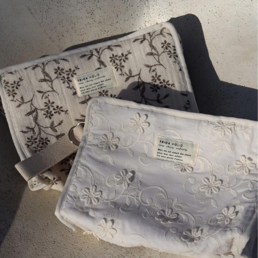 new Hanging pouch garden flower / vintage flower